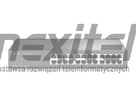 Przełącznik, 24 porty 10/100Mb/s TL-SF1024D