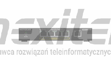 5 portowy przełącznik ethernet SOHO GS305PP