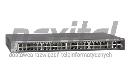 Przełącznik NETGEAR S3300-52X  ProSAFE® S3300  Gigabit Stack Smart (24 x 1Gb, 4 x 10Gb)