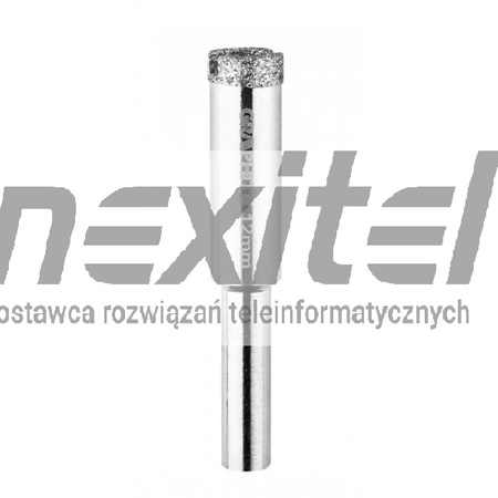 Wiertła diamentowe 5-12 mm z prowadnicą, 6 szt. GRAPHITE 55H541