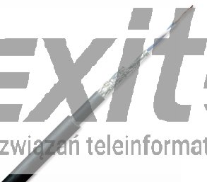 Kabel zewnętrzny FutureCom ™ S / FTP 800/23 z barierą dyfuzyjną kategorii 7, 1000 MHz, czarny, 1000 m