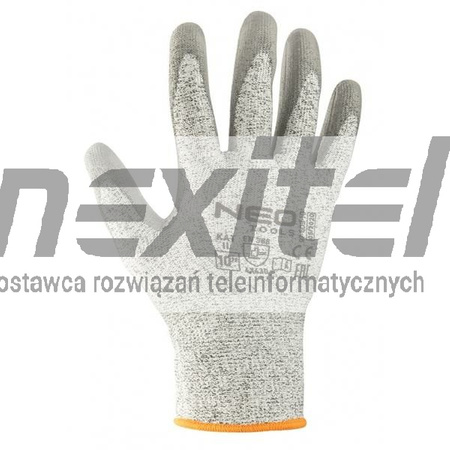 Rękawice antyprzecięciowe pokryte PU, 4X43D NEO TOOLS 97-609