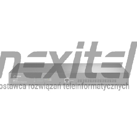 Przełącznik zarządzalny JetStream L2+, 8 slotów SFP+ 10 GE