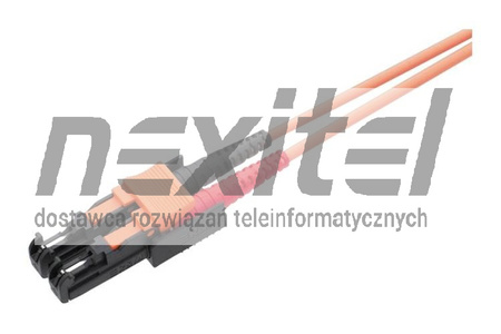 R&M PACHCORD KROSOWY DUPLEX E-2000-COMPACT PC/UPC GRADE BM / ST-DUPLEX PC/UPC GRADE BM MULTIMODOWY OM2 G50 F8 (2,7X5,6) POWŁOKA FRLSZH 2M