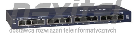 Przełączników niezarządzalny Gigabit NETGEAR ProSAFE® GS116