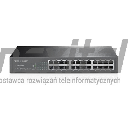 PRZEŁĄCZNIK 24 PORTY 10/100MB/S TL-SF1024D