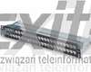 Montowany podtynkowo FutureCom ™ Keystone Patch Panel 19 ”1,5U 48 portów