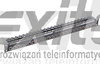 Patch Panel Reichle&De-Massari 19"1U PC 24xRJ45/s, Kat. 6A EL, czarny, wyposażony