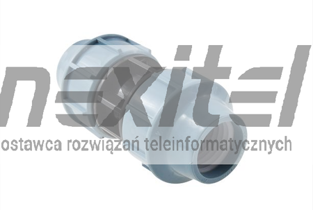 ZŁĄCZKA SKRĘCANA, PROSTA DO RURY Ø32 MM