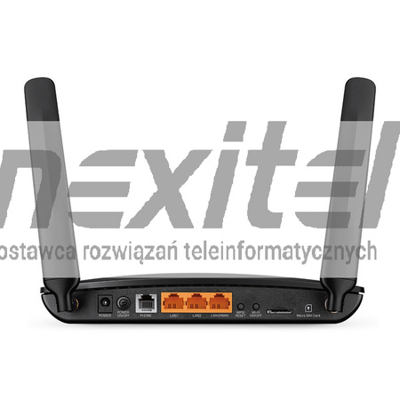 Bezprzewodowy router 4G LTE z funkcją telefonu, standard N, 300 Mb/s TL-MR6500v