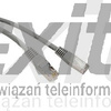 Patchcord ekranowany F/UTP kat.5e 0,5m szary