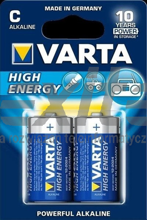 BATERIA VARTA HIGH ENERGY LR14