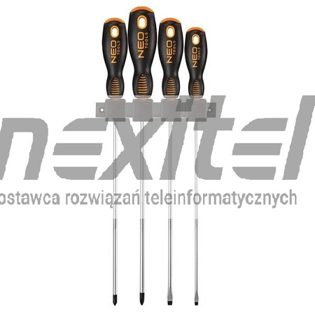 Wkrętaki długie zestaw 4szt. NEO TOOLS 04-214