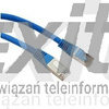 Patchcord ekranowany F/UTP kat.5e 1m niebieski