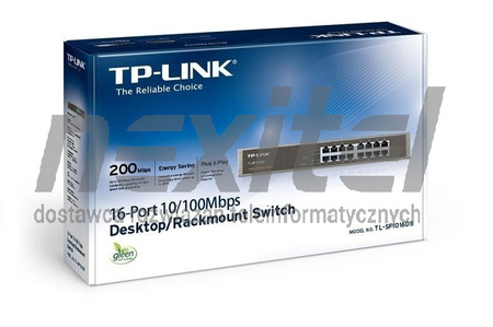 Przełącznik 16 portów 10/100Mb/s TL-SF1016DS