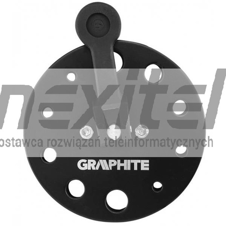 Wiertła diamentowe 5-12 mm z prowadnicą, 6 szt. GRAPHITE 55H541