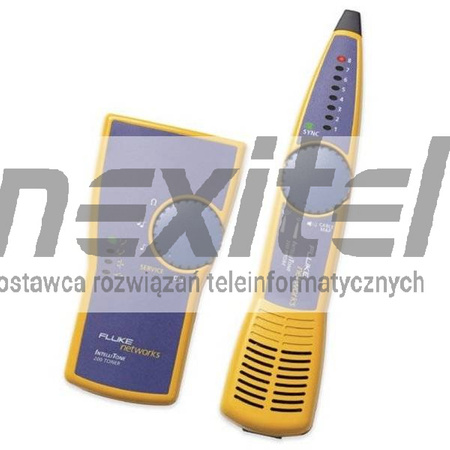 Zaawansowany lokalizator par przewodów z wbudowanym podstawowym testerem okablowania strukturalnego Fluke Networks IntelliTone Pro