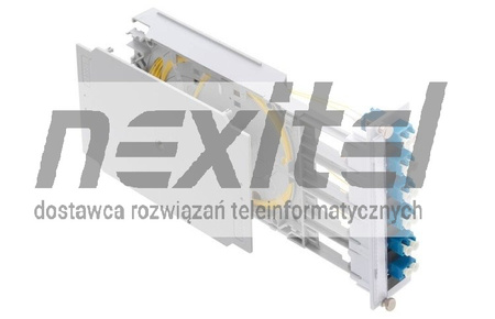 R&M FiberModul 7HP, metal, splot, 6xLC-Duplex OM4, PC, ceramika, Bm / 3