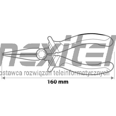 Szczypce płaskie 160 mm NEO TOOLS 01-019