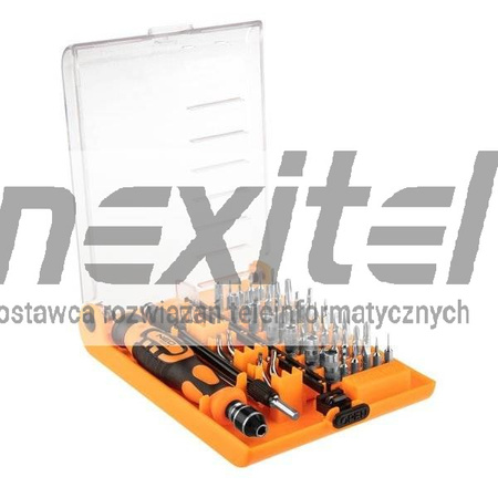 Końcówki wkrętakowe precyzyjne z uchwytem 53 szt. NEO TOOLS 06-111