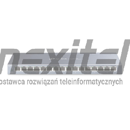 Przełącznik typu desktop, 16 portów Gb
