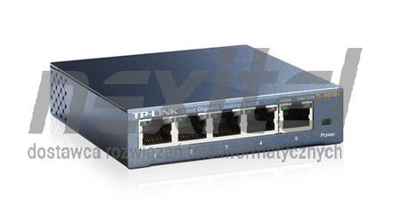 Przełącznik TP-Link TL-SG105  typu desktop, 5 portów 10/100/1000Mb/s