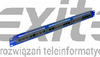 Panel 19", 24xRJ45 UTP kat.5e (1U) niebieski