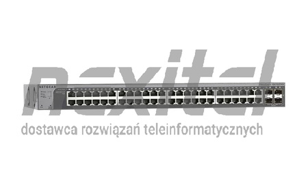 Przełączniki NETGEAR GS752TXS ProSAFE® Smart Gigabit