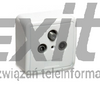 Gniazdo antenowe końcowe SAT + TV + R