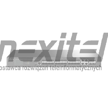 Przełącznik zarządzalny L2+ JetStream z 24 portami SFP i 4 slotami SFP+ 10GE TL-SG3428XF