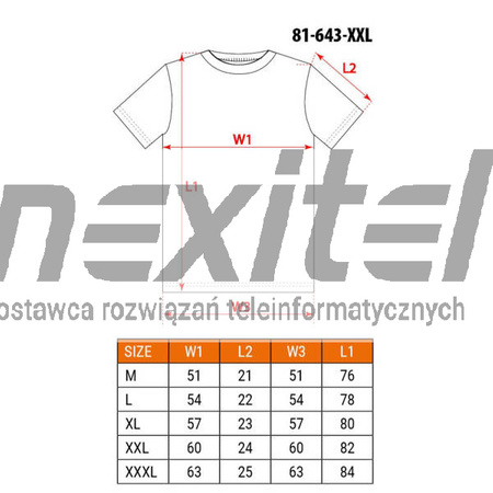 T-shirt z nadrukiem MOTO Expert, Neo Tools 81-643
