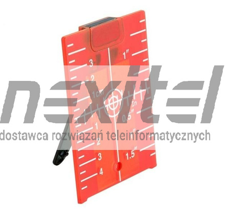 Tarcza celownicza do laserów czerwona NEO TOOLS 75-130