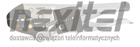 Szczypce do zaciskania końcówek konektorowych Neo Tools 210 mm  01-505