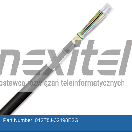 Uniwersalny UV odporny kabel światłowodowy Corning 12F G50 MMF ClearCurve® OM4 0.9mm TB3, Cca-s1a,d1,a1 LSZHTM / FRNC