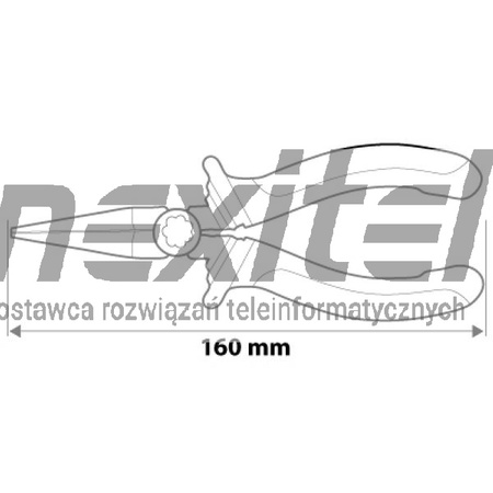 Szczypce okrągłe 160 mm NEO TOOLS 01-020