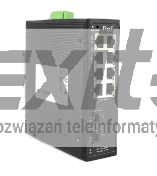 Przełącznik zarządzalny przemysłowy gigabitowy 3CIE-S0208PGM