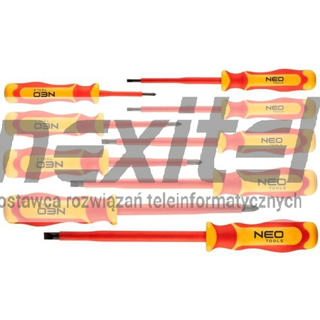 Zestaw wkrętaków, 9 szt. NEO TOOLS 04-142