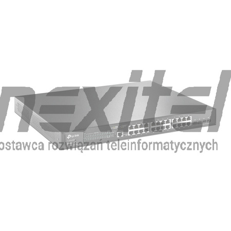 Przełącznik zarządzalny L2 JetStream, 28 portów gigabitowych, w tym 24 porty PoE+ TL-SG3428MP