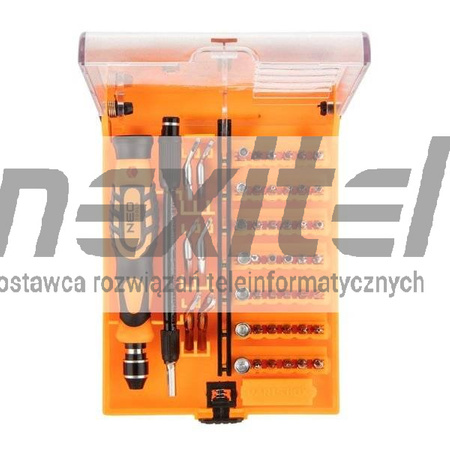 Końcówki wkrętakowe precyzyjne z uchwytem 53 szt. NEO TOOLS 06-111