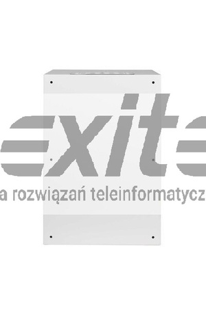 Szara szafa wisząca rack 19" DWUCZĘŚCIOWA 9U 600X600 IP54 ŚCIANY BOCZNE PEŁNE DRZWI Z SZYBĄ WEWNĘTRZNA RAL 7035 SZARA