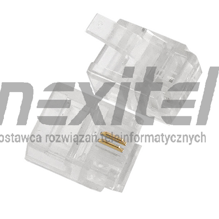 WTYK TELEFONICZNY 2PIN 6P2C 100szt.