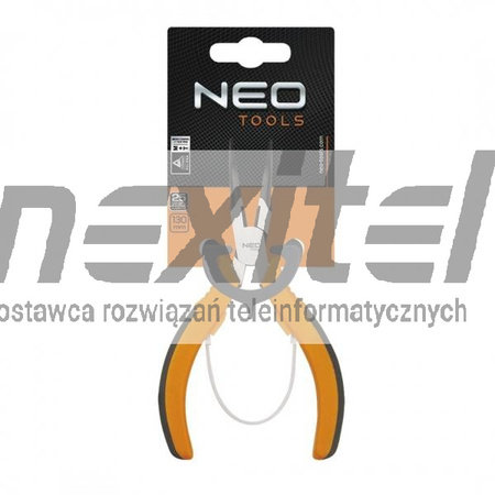 Szczypce precyzyjne wydłużone wygięte 140 mm NEO TOOLS 01-103