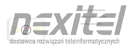 Płaski kabel światłowodowy abonencki FTTH2, wewnątrzbudynkowy