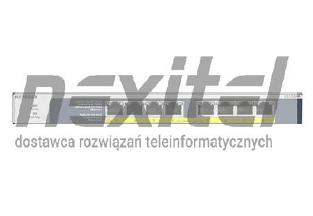 8-portowy gigabitowy przełącznik niezarządzalny PoE+