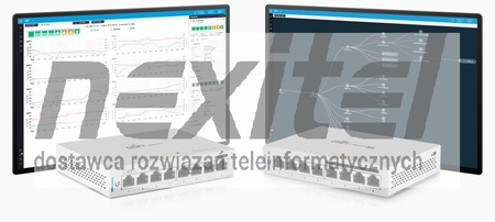 UBIQUITI USW-LITE-8-POE 8 portowy zarządzalny przełacznik Gigabitowy