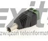 SZYBKOZŁĄCZE S-55 WTYK ZASIL. DC 2.1/5.5