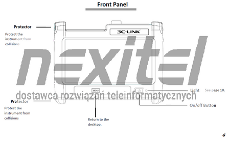 Reflektometr optyczny 3C-Link OTDR 3C-OT310