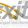 Patchcord ekranowany F/UTP kat.5e 2m żółty