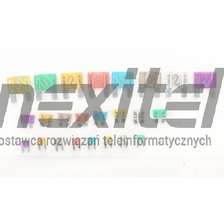 Zestaw bezpieczników samochodowych, NEO TOOLS 11-993