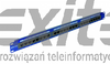 Panel 19", 24xRJ45 UTP kat.6 (1U) niebieski